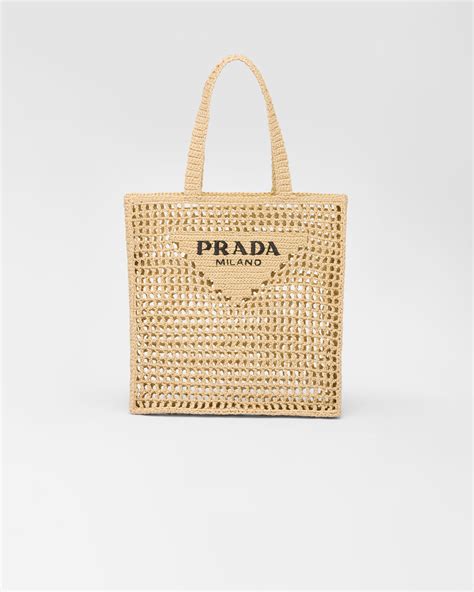 prada crochet bag replica|prada small crochet tote bag.